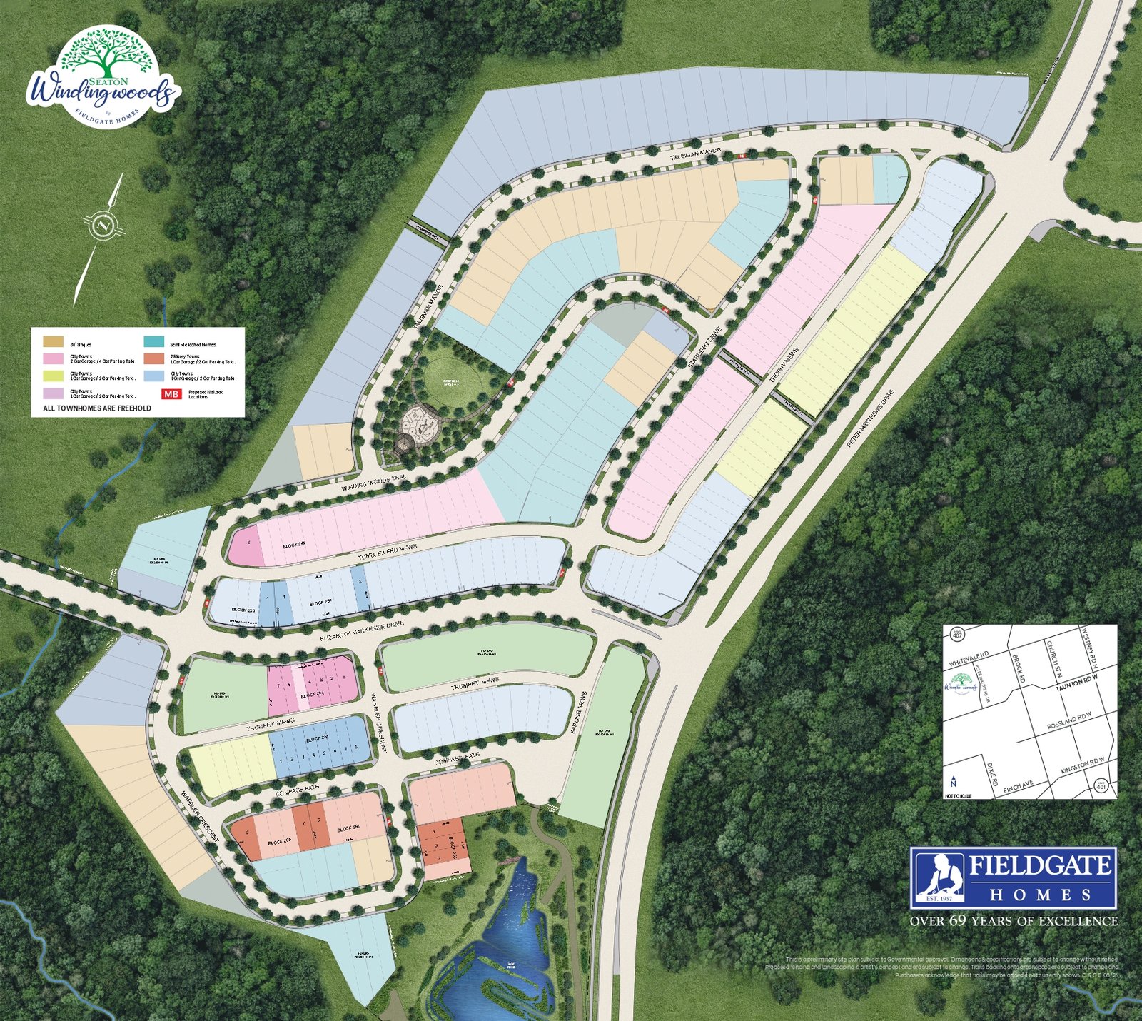 seaton site plan